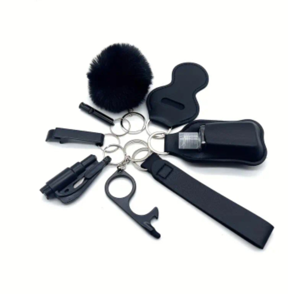 "Compact Protection: Self-Defense Keyrings for Everyday Safety"